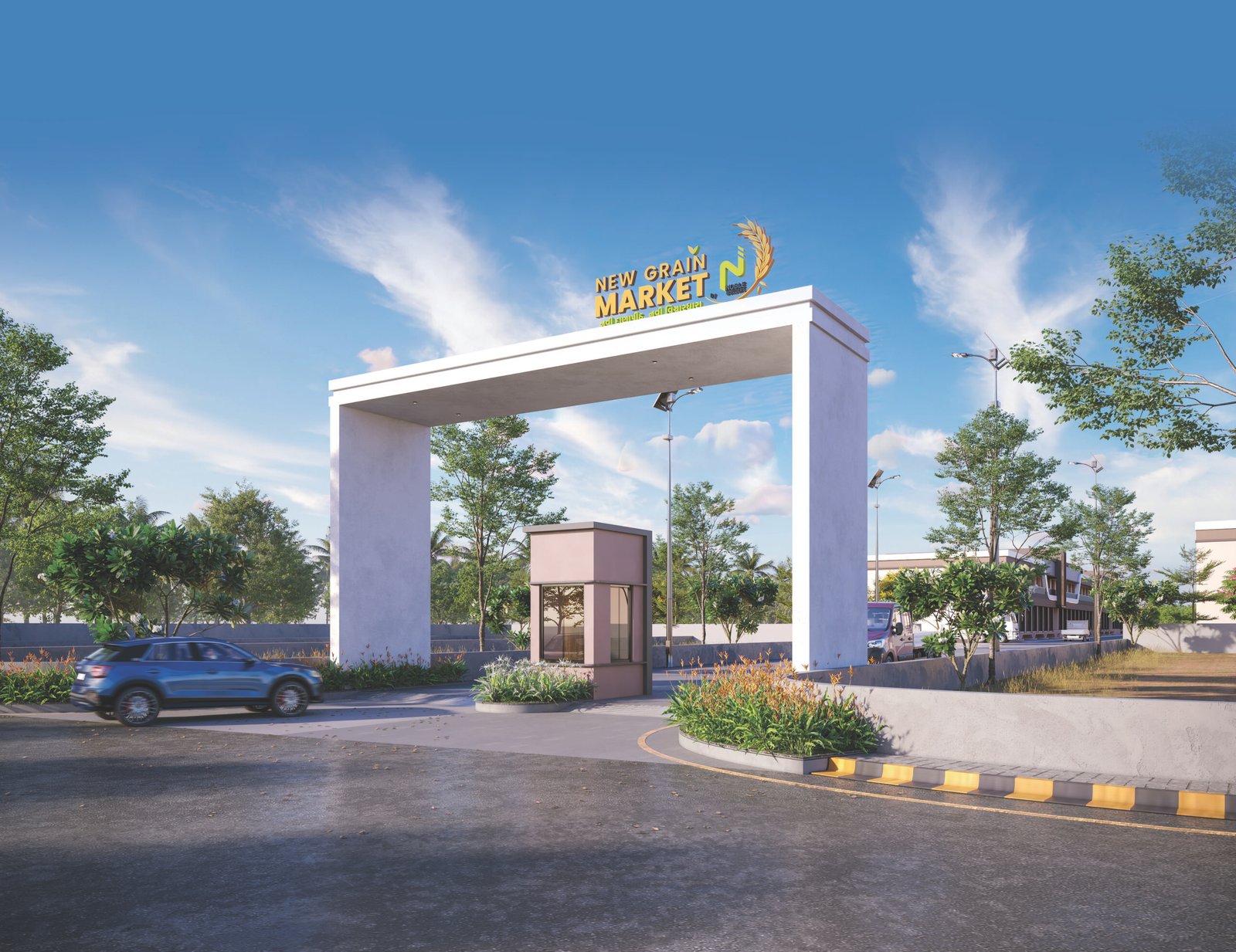 New Grain Market Gate